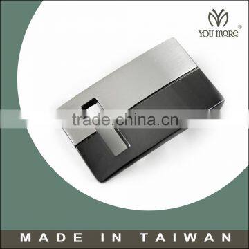 Best quality zinc alloy 30mm mens clip italian belt buckle in Taiwan