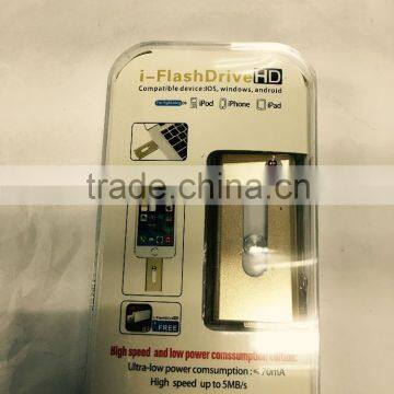 Cheap 8GB/16GB/32GB/64GB i Flash Drive HD OTG Usb Flash Drive for I-Phone/i-Pad Expansion Memory Gift Box Paypal photo-3