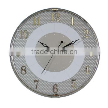 12" Archshaped Glass Wall ClOCk with customer Logo