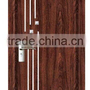 Fast-delivery New design steel security pvc folding door edge guard pvc door