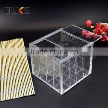 best selling cstuom clear acrylic storage box