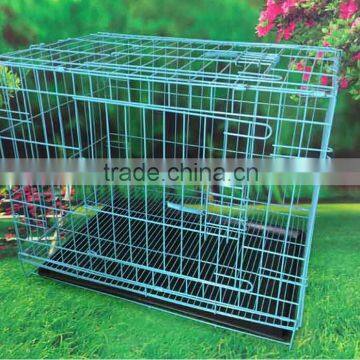 2016 pet cage dog kennel galvanized metal dog cage