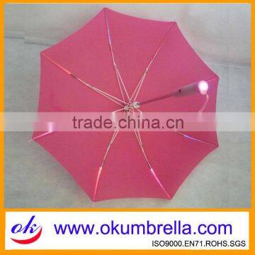 Hot sale 2013 fashion stick umbrella led umbrella for gift