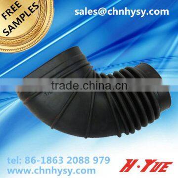 Air intake boot hose power steering pipe
