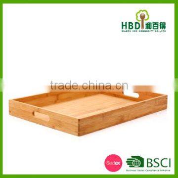 2016 New Design Wood Bamboo Serving Tray photo-2
