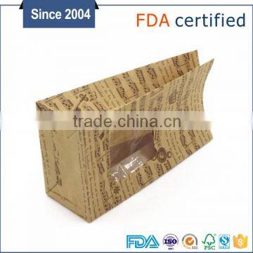 China Supplier Wholesale Food Grade Eco Material Bread Biodegradable Paper Packaging Bag photo-4