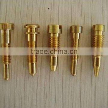 China machine shop provide oem precision cnc turning brass electrical parts