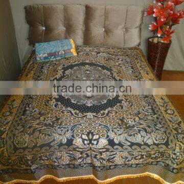 Bright Color Blanket With 60 Cotton 40 Acrylic