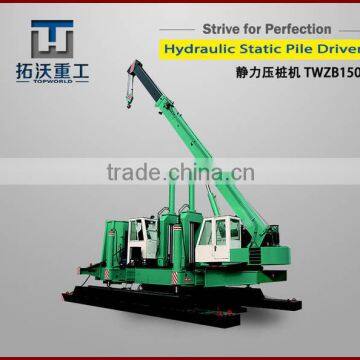 TWZB150+ Hydraulic Press-in Pile Driver Pile Machine TPZB150+