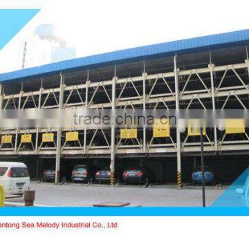 high quality multi-level intelligent car parking system for plaza area
