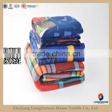 Yiwu China Suppliers Longfortune 100% polyester wholesale cheap baby toys panda blanket