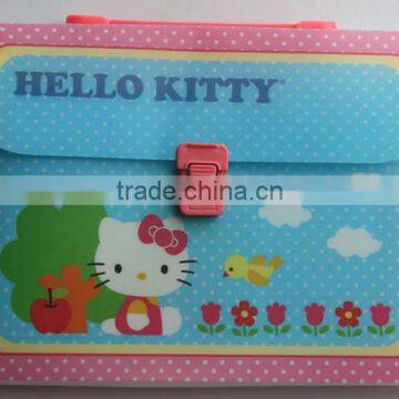 easy portable file folder mechanism