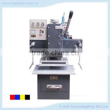 manual hot stamping machine with making ploymer plates