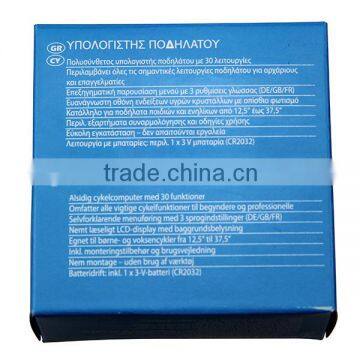 Multifunctional Bicycle Computer in English With Back Light and Temperature Waterproof photo-5