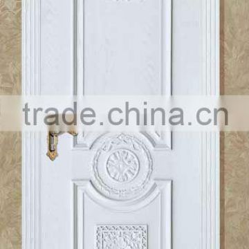 Pure color wooden interior veneer door