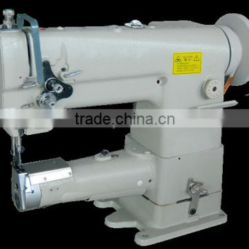 automatic oil supply one needle unison feed cylinder sewing machine for handbags,toys,sport articles