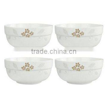 5'' ceramic rice bowl porcelain bowl with custom decal