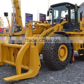 LiuGong Wheel Loader Bucket For 856IV Wheel Loader , Log Grapple/Grass Grapple/Snow Plow/Pallet Fork For LiuGong 856IV