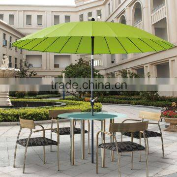 2.5M Aluminum Beautiful Fiber Shanghai umbrella