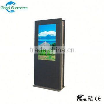 Stand alone CE ROSH IP65 high brightness samsung 46 inch advertising full color lcd display /lcd video wall/outdoor lcd screen