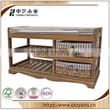 display customized wooden cabinet with drawer