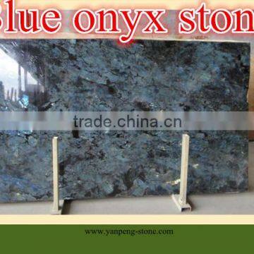 blue onyx stone slab