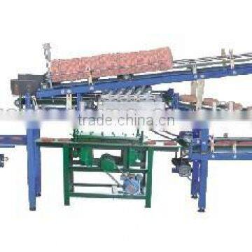 pyrotechnics tube cutting and assemble into cake machine