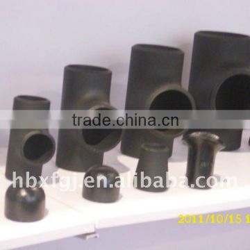 pipe tee ANSI B16.9 BUTT WELDED SCH80