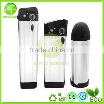 Rechargeable 36v 10ah electric bike li ion battery pack 36v 10ah bottle battery pack