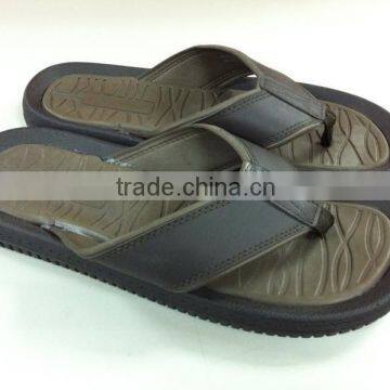 basic fashion eva footbed men beach slippers