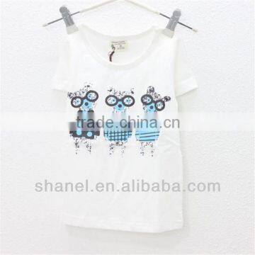 Very Soft Cotton Fabric Children T-Shirts with Printing