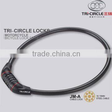 High Quality Tri-Circle Cable Locks JM-A