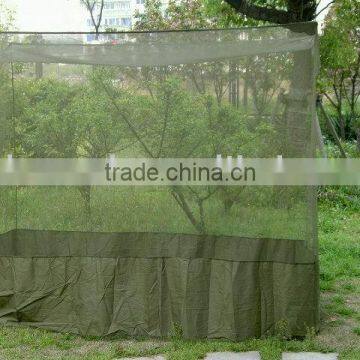 mosquito net--army/military mosquito net/olive green rectangular mosqutio net