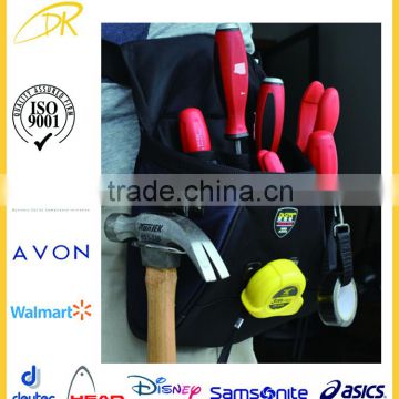 Quanzhou factory best hanging tool bag, waterproof tool bag, electrician tool bag