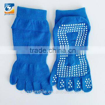 GSY-08 High quality yoga socks with grip sole