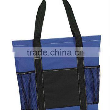 trendy unisex tote bag with water bottle