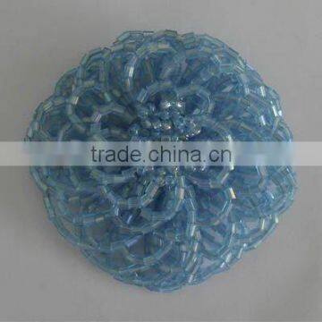 Plastic dress accessories hand made flower