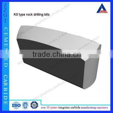 YG11C K034 chisel cemented carbide drill bits