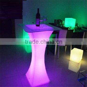 Bar and Garden and Outdoor Use Wholesale Illuminated Square or Round CocktailTable photo-4