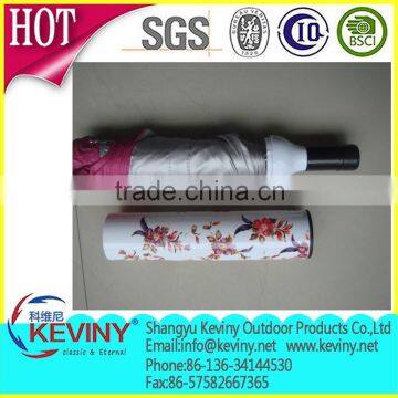 Promotional Customized Wine Bottle Umbrella Manual Open Folded Umbrella Made in China photo-6
