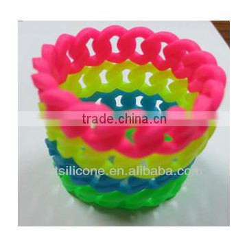 Hot Fashion Promotional Silicone Ruber Bracelet