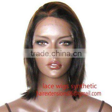 SYNTHETIC BOBI LACE FRONT WIGS - CURLY LACE WIGS - REMY HUMAN HAIR LACE WIGS