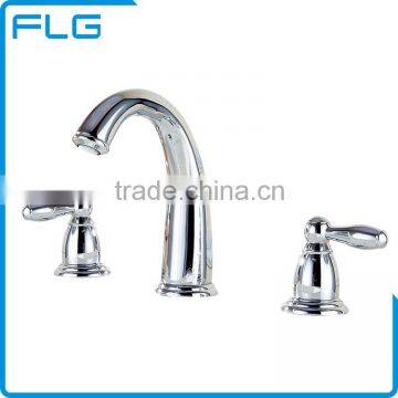 Cheap Discount 3 PCS Antique Bathroom Faucet Chrome