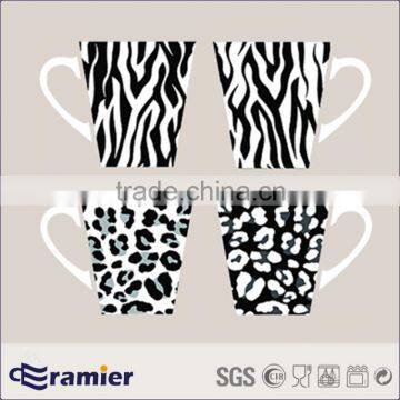 Changsha Conical shape mug with animal skin texture