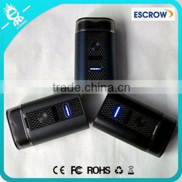 Free charge cable 4000mah shaver plastic power bank for iphone 6 plus
