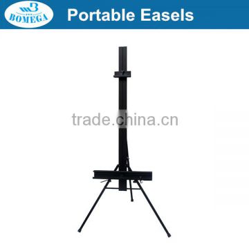 1.8m black aluminum alloy metal easel artist painting easel sketch easel easel stand