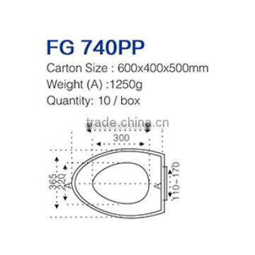 High Quality Elongated Toilet Seat Hinges Stainless Steel photo-2