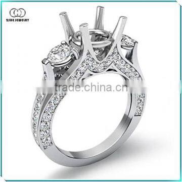 925 sterling silver ring settings without stones