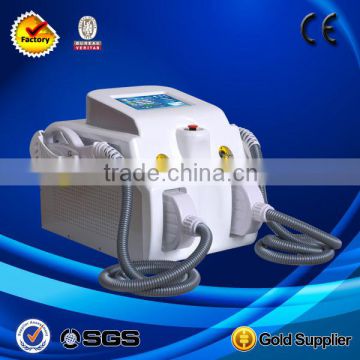 2016 double handle fast hair removal shr ipl / SHR skin rejuvenation machine