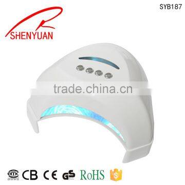 2016 Nail Curing Lamp Light Dryer Led Nail Lamp for Nails With Portable Base